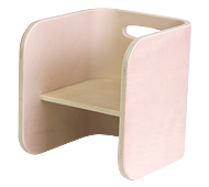 ColoColo Chair：Ivory